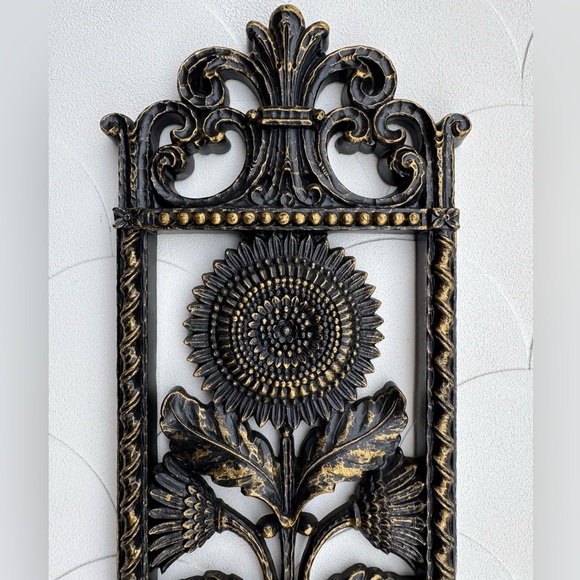 VINTAGE MCM Homco Flower Wall Plaque - Picture 6 of 8